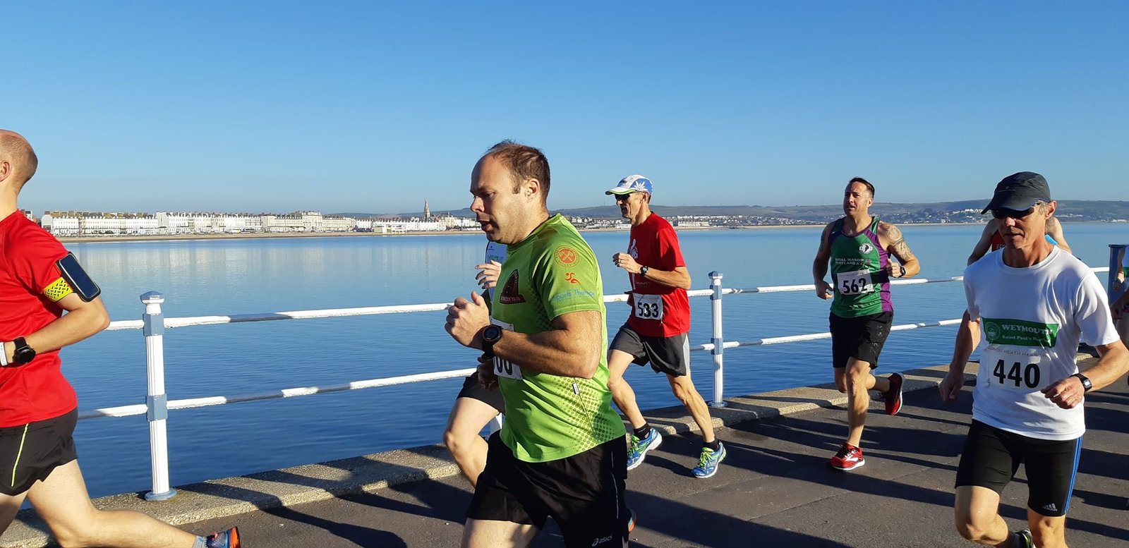 Mark in the running Weymouth 10